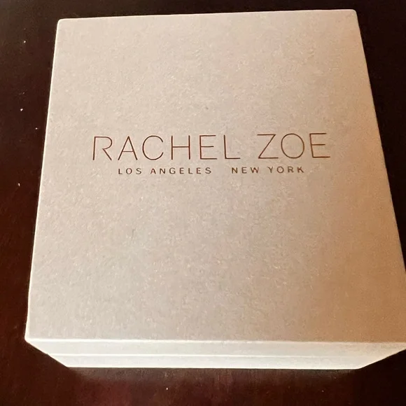 Rachel Zoe 14k Gold Plated Clover Pendant Necklace with CZs - Picture 7 of 7